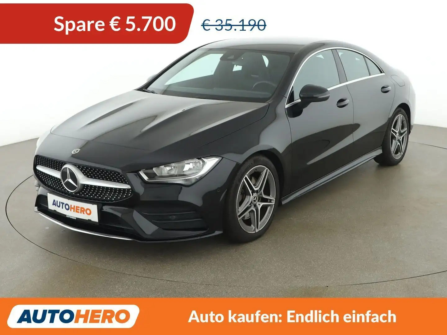Mercedes-Benz CLA 220 CLA 220 d AMG Line Schwarz - 1