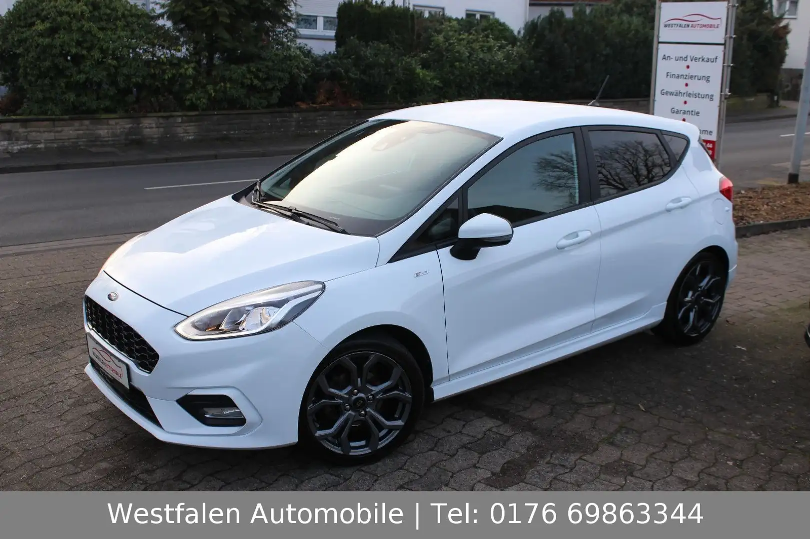Ford Fiesta 1,0EcoBoost 140PS ST-Line|LED|ApCarPL|18" Blanc - 2