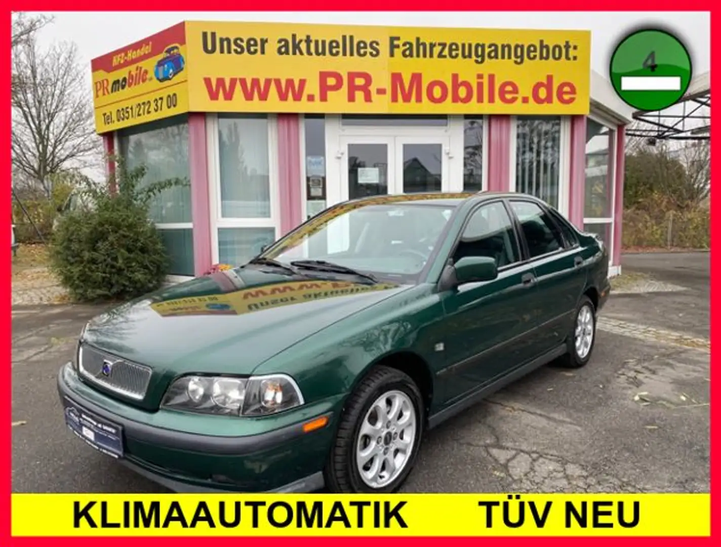 Volvo S40 1.6 Special Edition KLIMAAUTOMATIK Groen - 1