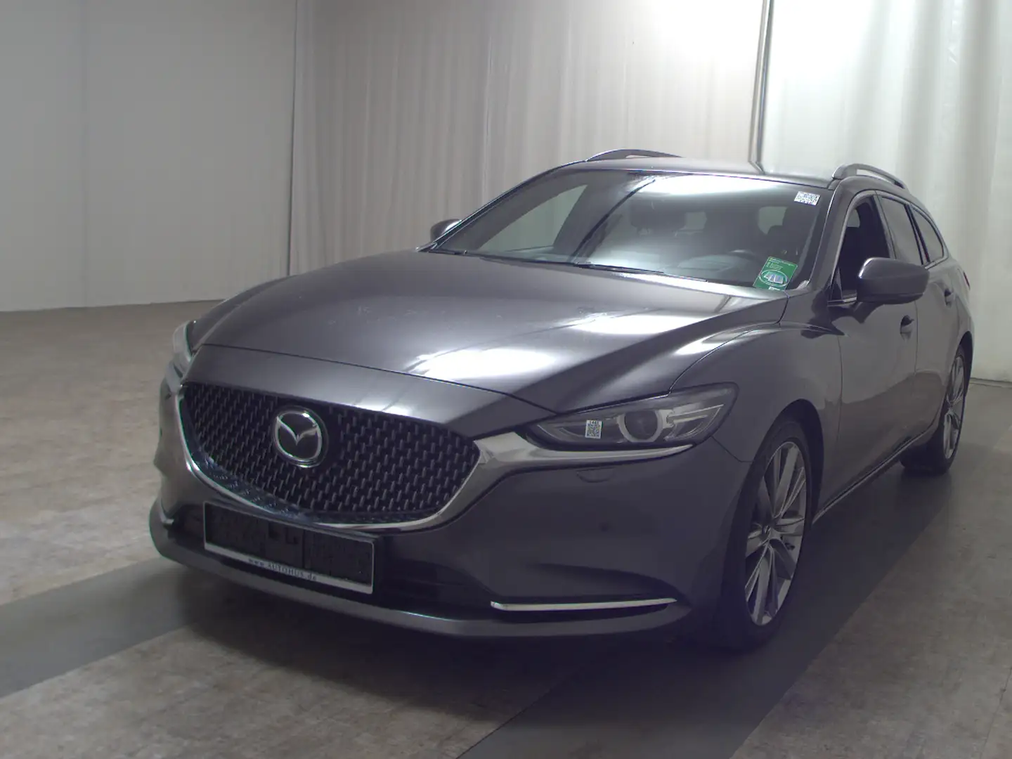 Mazda 6 Kombi 2.2 SKYACTIV-D Edition 100 Leder Nav LED Grau - 2