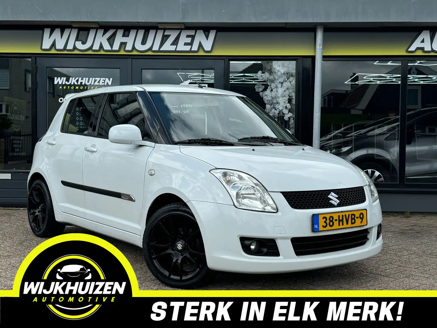 Suzuki Swift 1.5 Exclusive Automaat met Airco !!! 16 inch !!! N Wit - 1