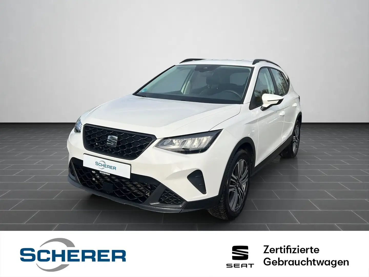 SEAT Arona Style 1.0 TSI ALU SHZ CARPLAY PDC Weiß - 1