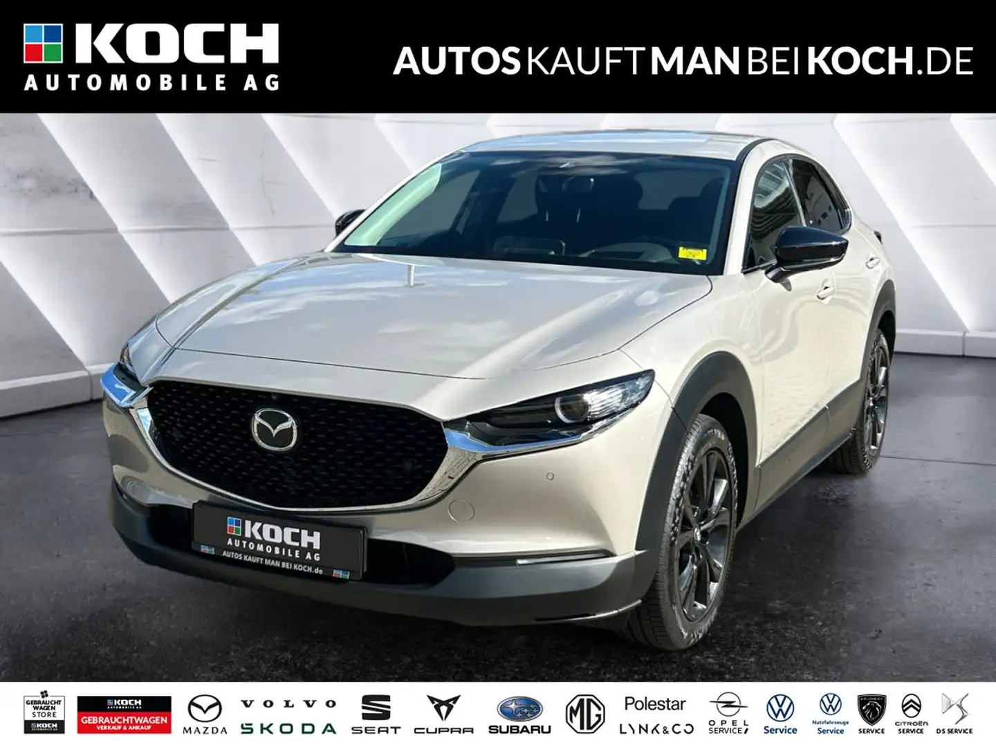 Mazda CX-30 e-SKY-G 2.0 AT HOMURA LED NAV BOSE 360view Silber - 1