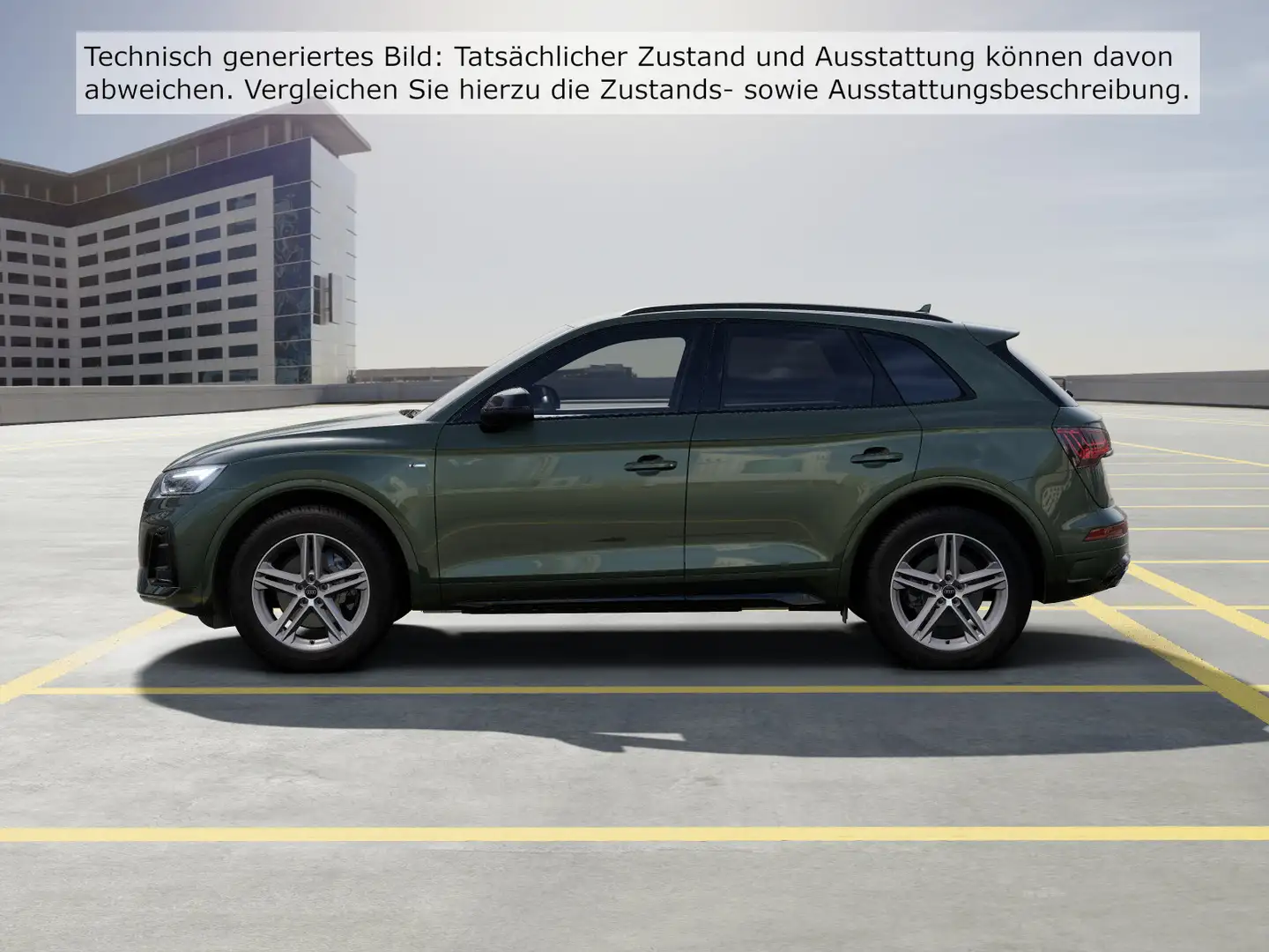 Audi Q5 40 TDI quattro S tronic S line LED DAB VC Tem Grün - 2