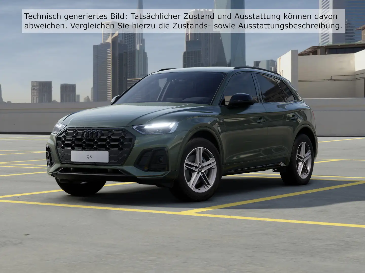 Audi Q5 40 TDI quattro S tronic S line LED DAB VC Tem Grün - 1
