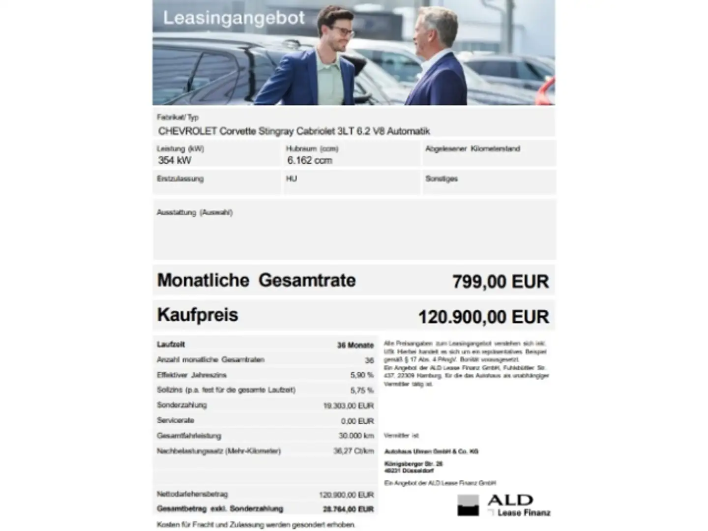 Corvette C8 Stingray 3LT Voll +€5.000,- Inzahlungnahme-Prämie* Grau - 2