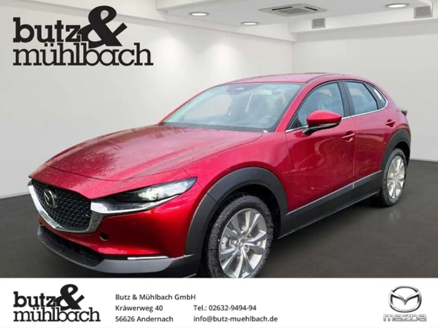 Mazda CX-30 e-SKYACTIVE X 186 Aut. CENTRE-LINE Navi LED Apple Rot - 1