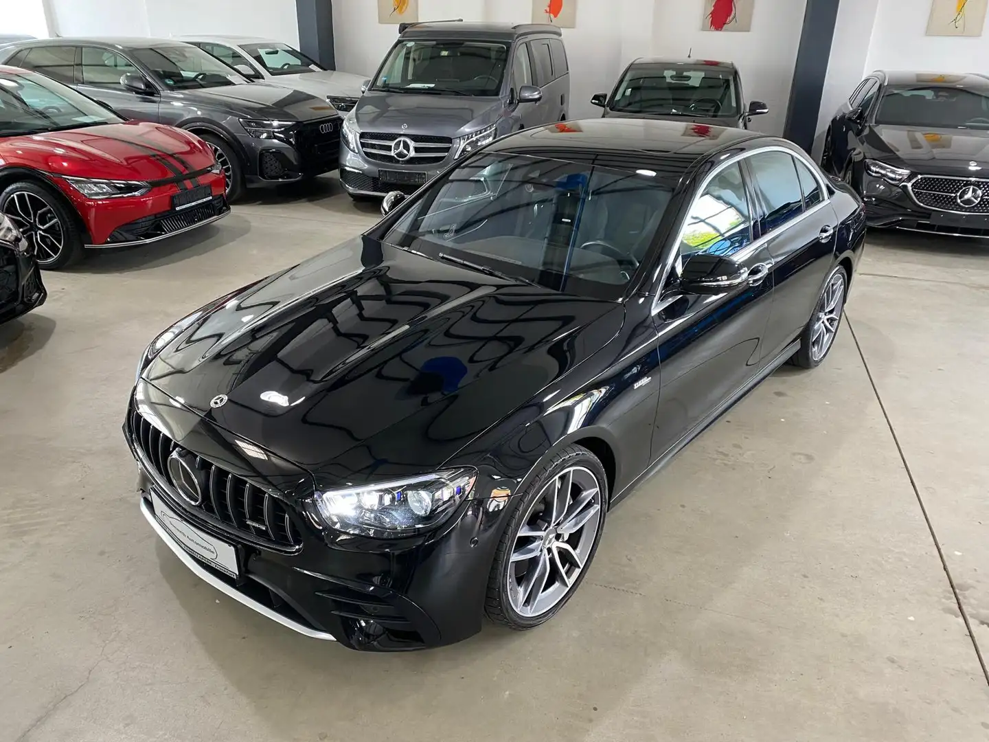 Mercedes-Benz E 53 AMG 4M+/EGSD/HUD/´20/M-Beam/360/DIS/AIR/ Schwarz - 2