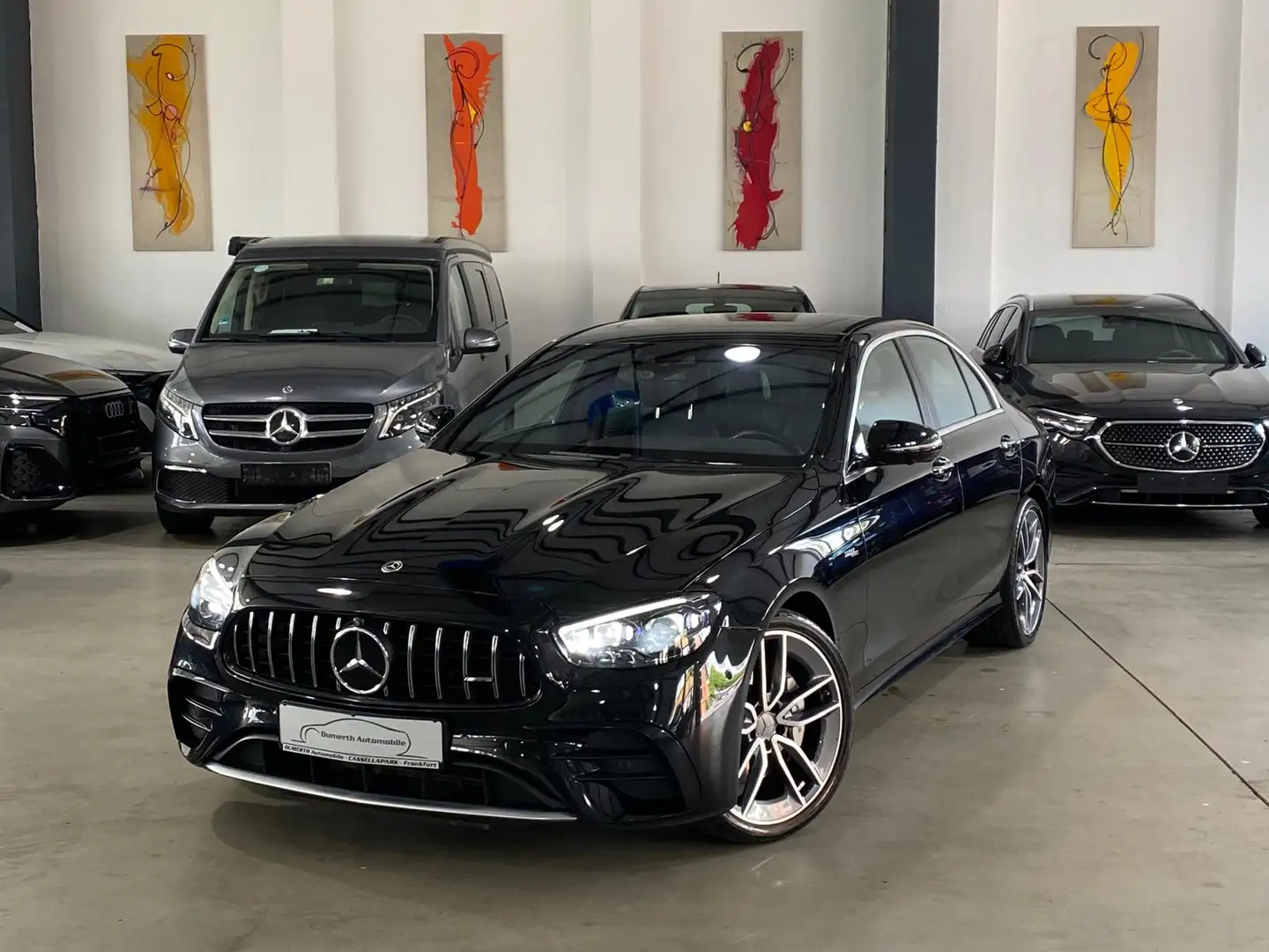 Mercedes-Benz E 53 AMG 4M+/EGSD/HUD/´20/M-Beam/360/DIS/AIR/ Schwarz - 1