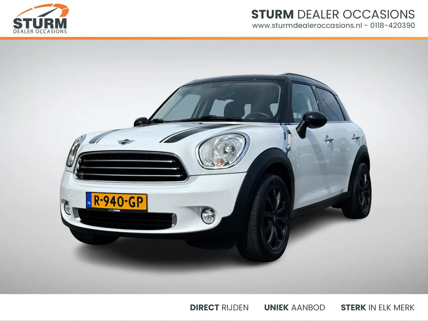 MINI Cooper Countryman Mini 1.6 | Trekhaak | Climate Control | Stoelverwa Blanc - 1