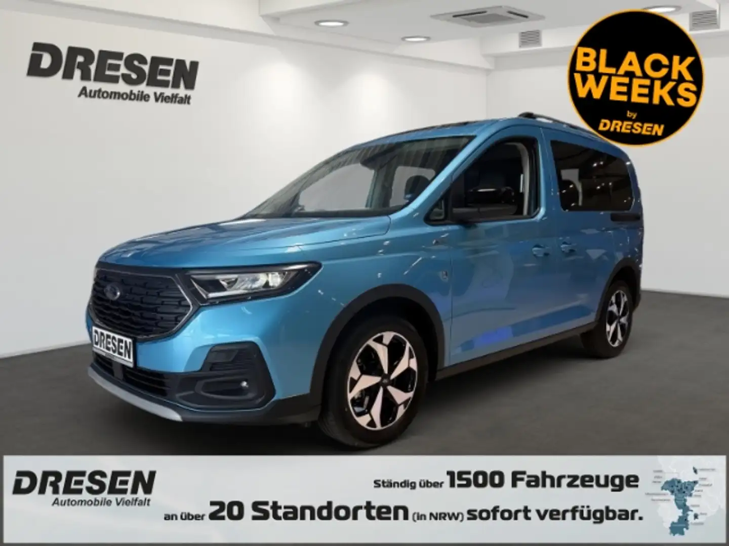 Ford Tourneo Connect 2.0 EcoBlueActive Navi+Sitzheizung+ Tempomat Blau - 1