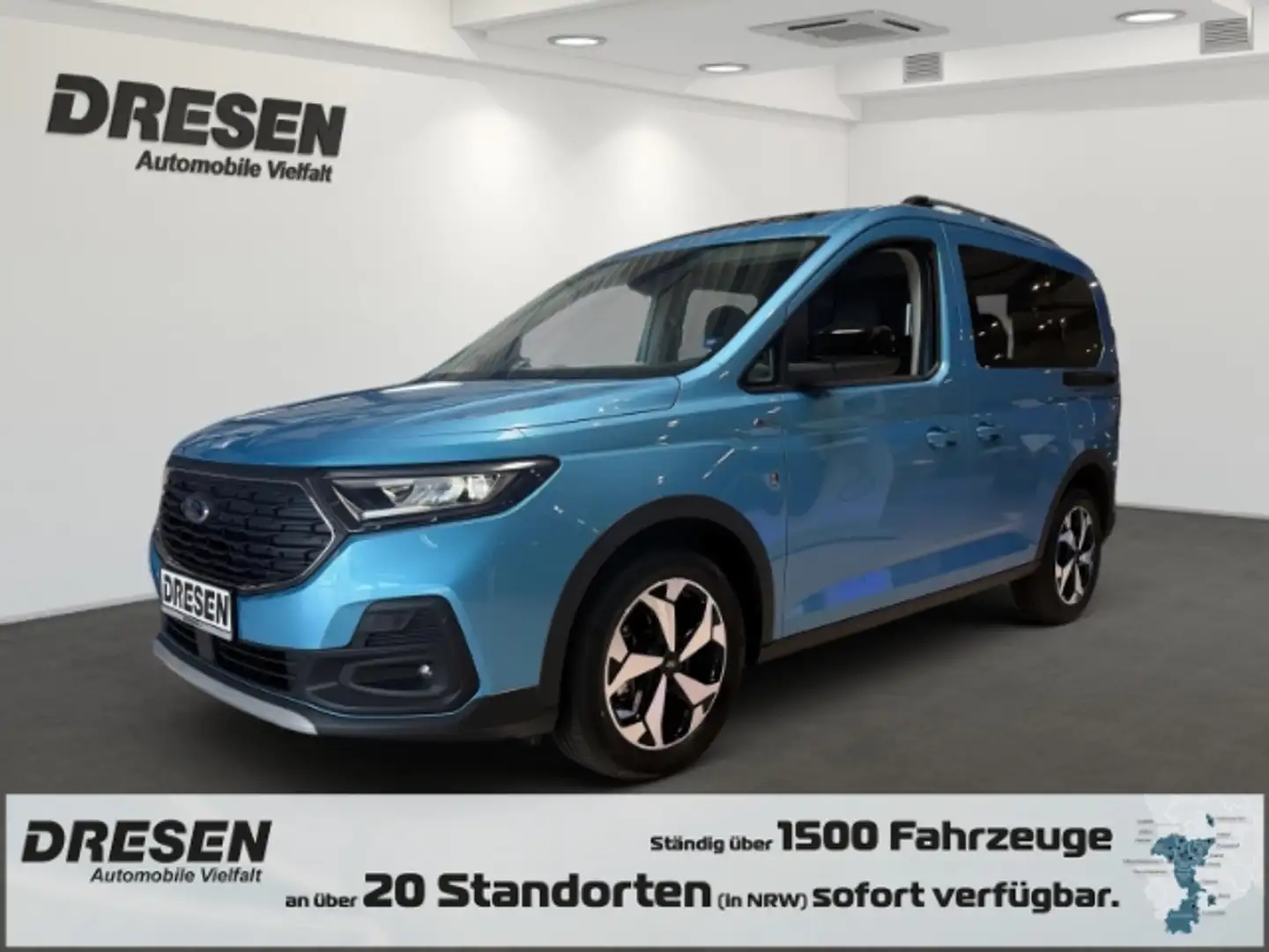 Ford Tourneo Connect 2.0 EcoBlueActive Navi+Sitzheizung+ Tempomat Blau - 1