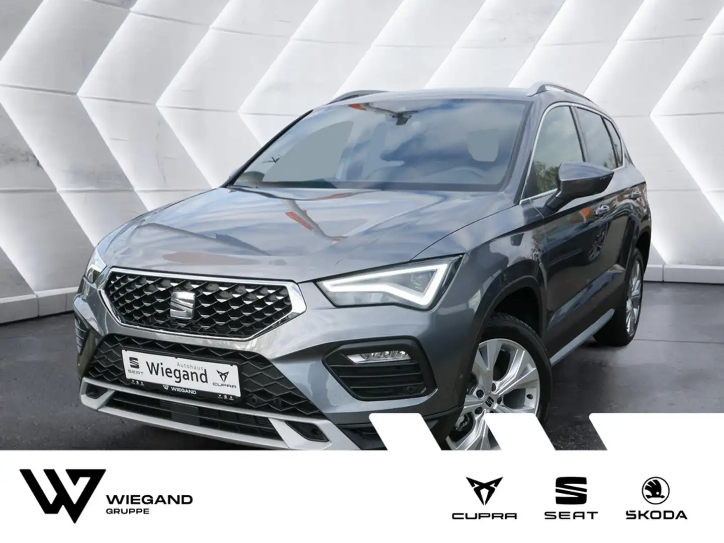 SEAT Ateca 1.5 TSI Xperience SHZ NAVI AHK ACC LED Gris - 1