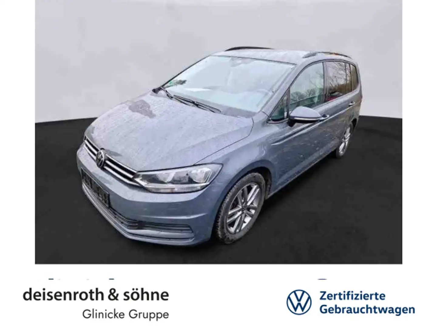 Volkswagen Touran Comfortline 2.0 TDI DSG 7-Sitz/AHK/Nav/AC Grau - 1
