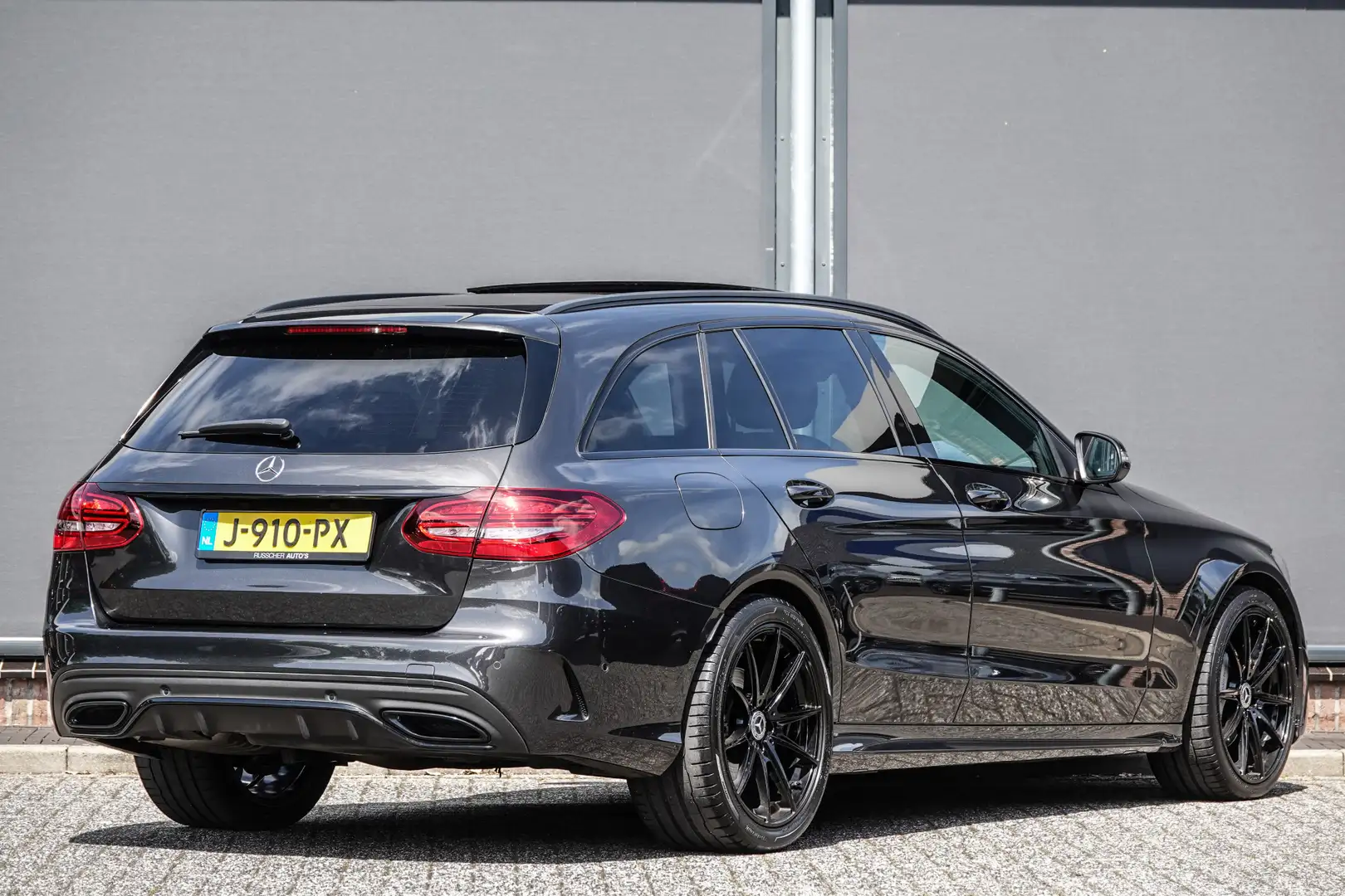 Mercedes-Benz C 180 Estate C180 | 156Pk Aut. | AMG-Line | Night Pakket Сірий - 2