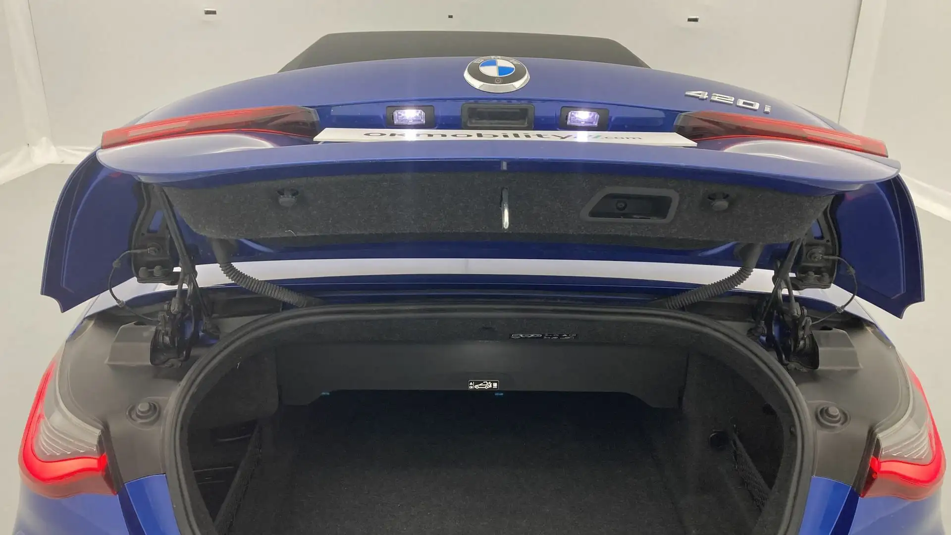 BMW 420 420iA Cabrio Blau - 2
