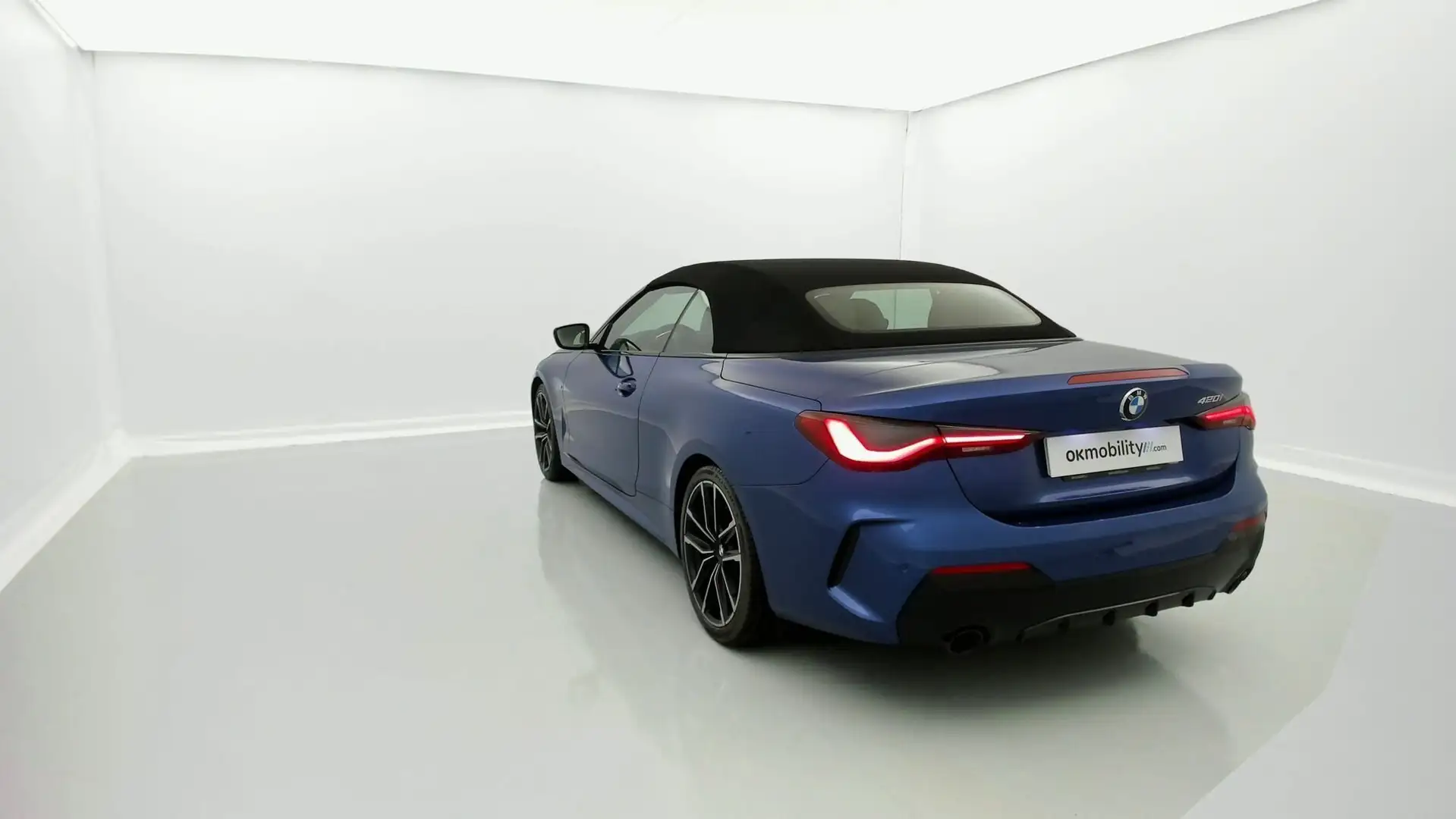 BMW 420 420iA Cabrio Bleu - 2