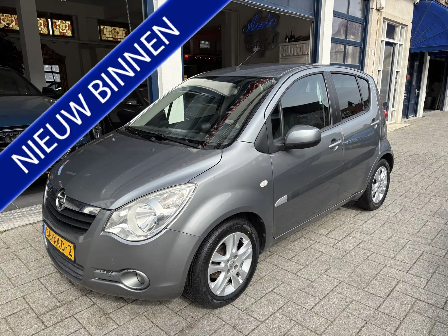 Opel Agila 1.0 Edition NW APK 04-2027/AIRCO/LM VELGEN Gris - 1