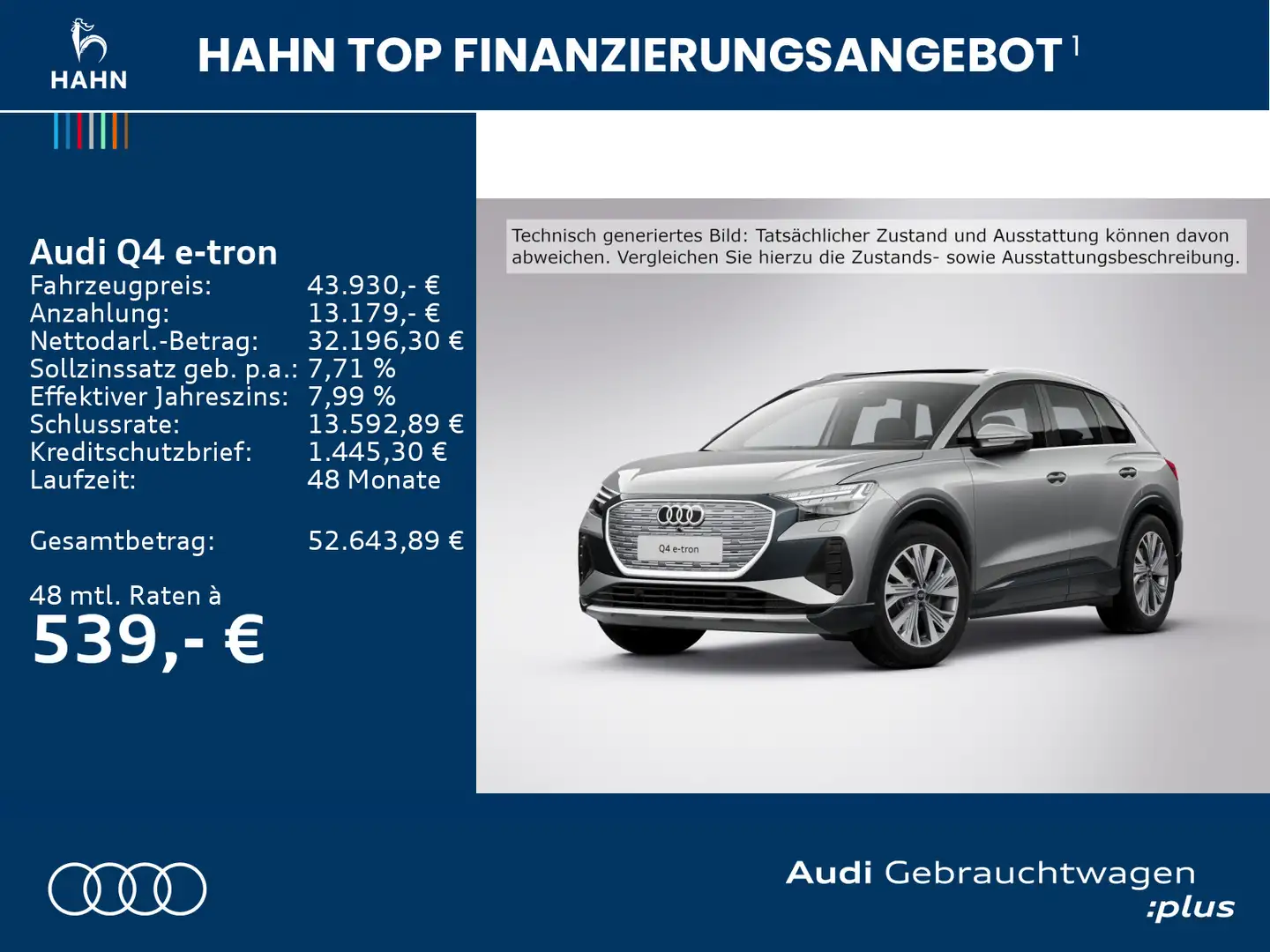 Audi Q4 e-tron Q4 45 e-tron quattro S-trc AHK HUD Matrix Pano Grau - 2