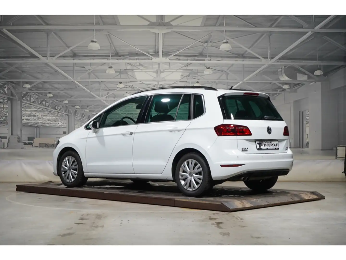 Volkswagen Golf Sportsvan 1.4 TSI Highline Pano AHK Blanc - 2