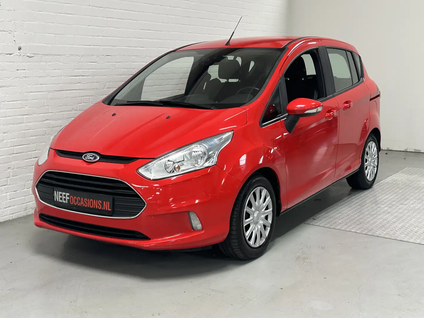Ford B-Max 1.0 EcoBoost Style AIRCO / TREKHAAK / ELK.PAKKET / Rouge - 1