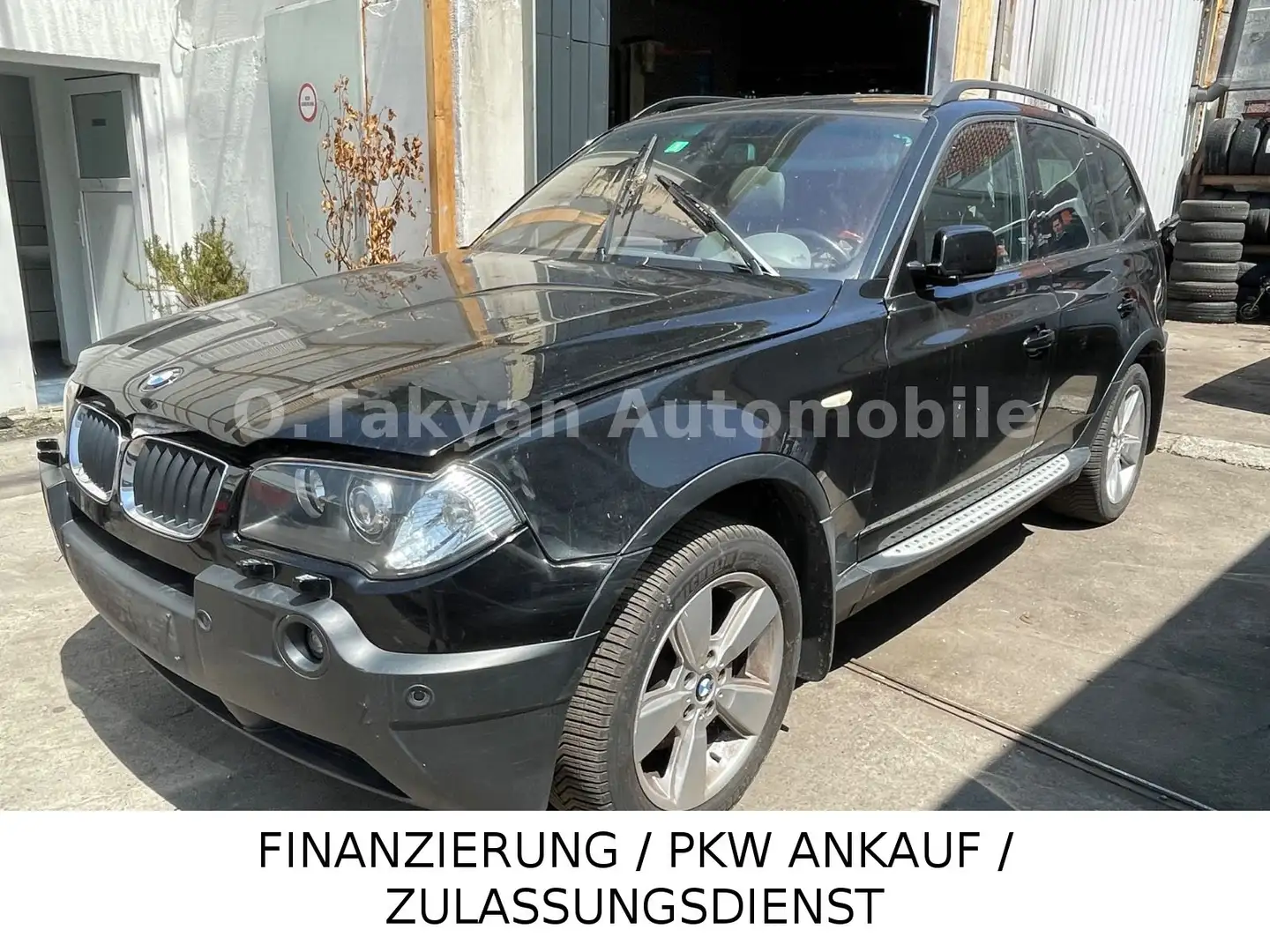 BMW X3 Baureihe X3 3.0i Schwarz - 1