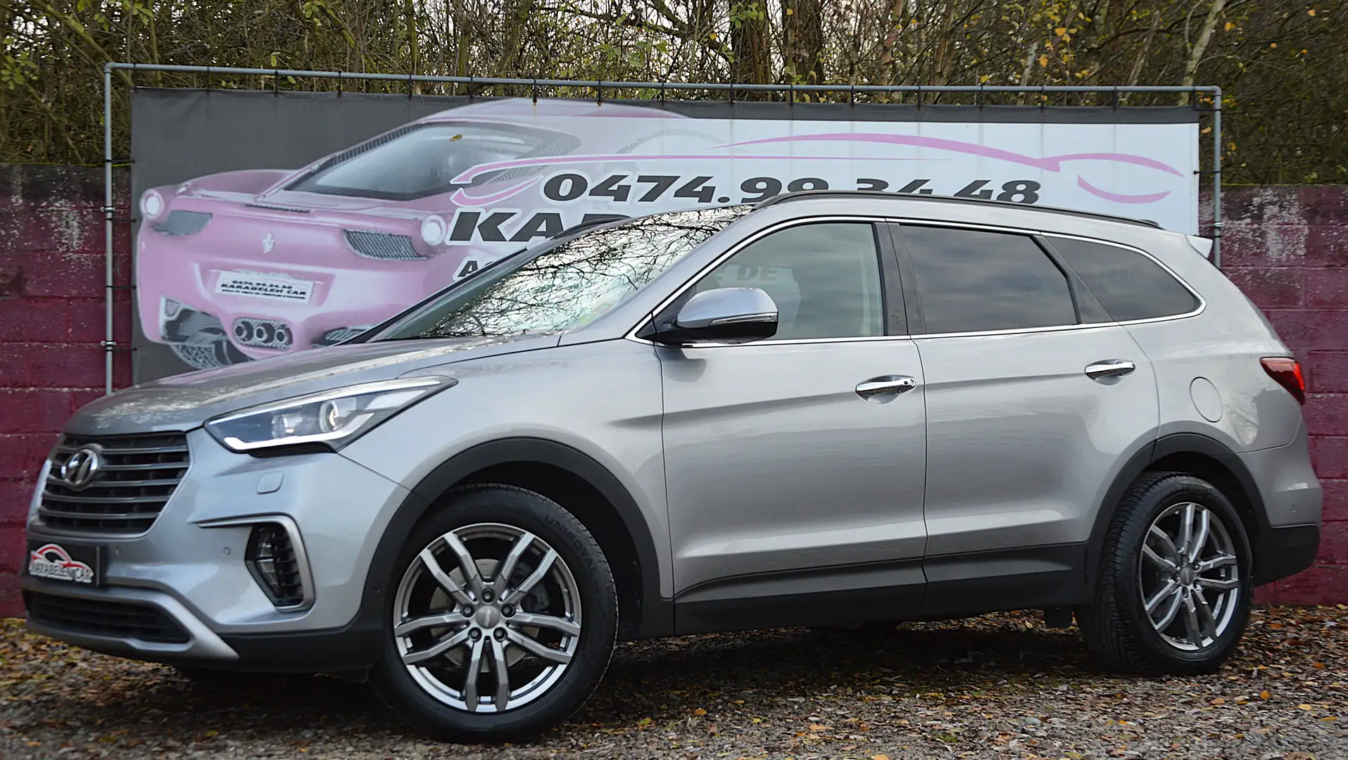 Hyundai Grand Santa Fe 2.2CRDi 4WD Executive BOITE AUT 7PL FULL 43.898KM Gris - 1