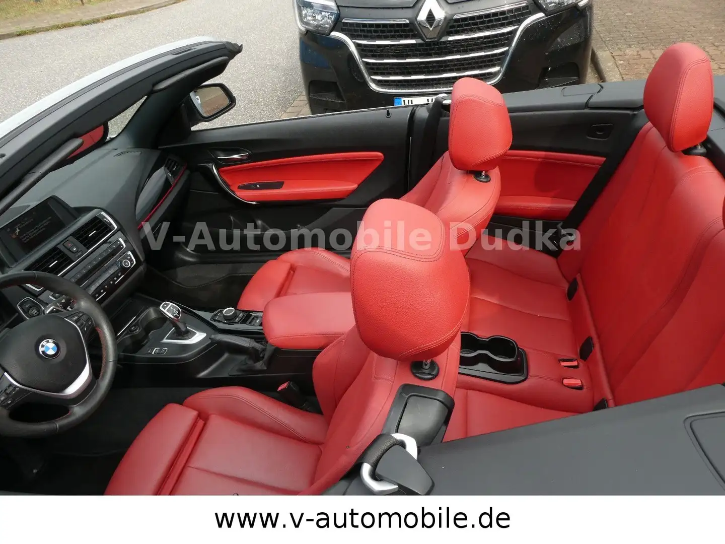 BMW 228 i Cabrio M Sport Paket Leder Silber - 2