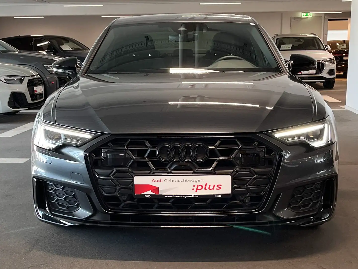 Audi A6 40 TDI S tronic 2xS LINE/ACC/LM20 Grijs - 2