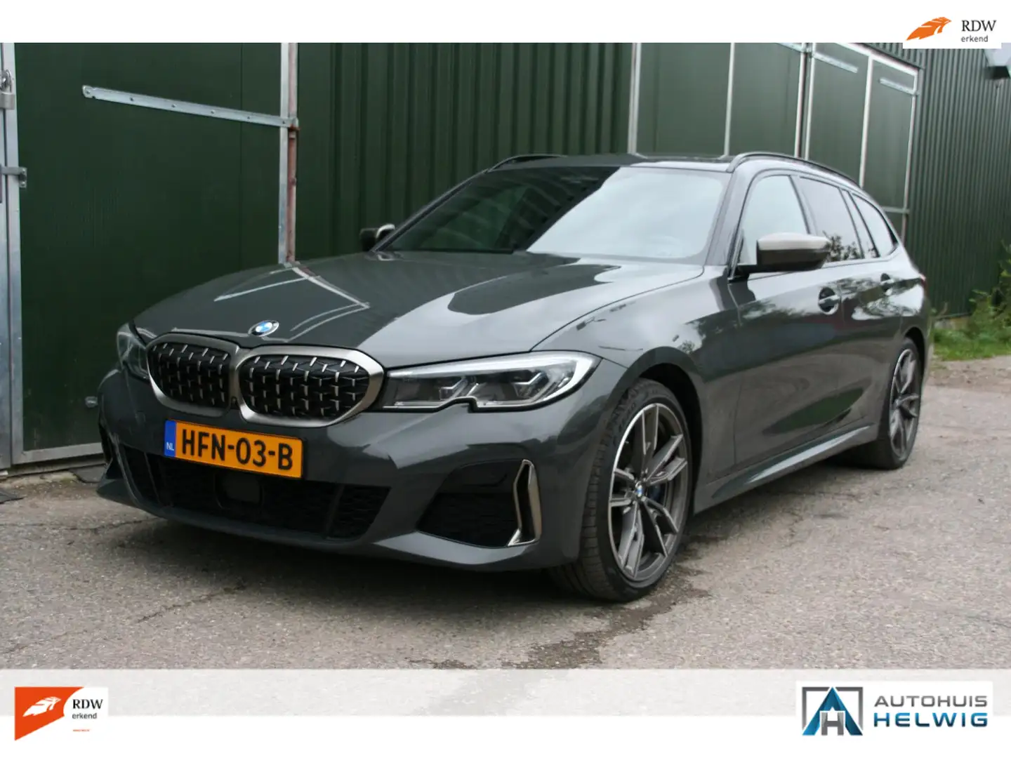 BMW 340 3-serie Touring M340i xDrive High Executive M-SPOR Gris - 1