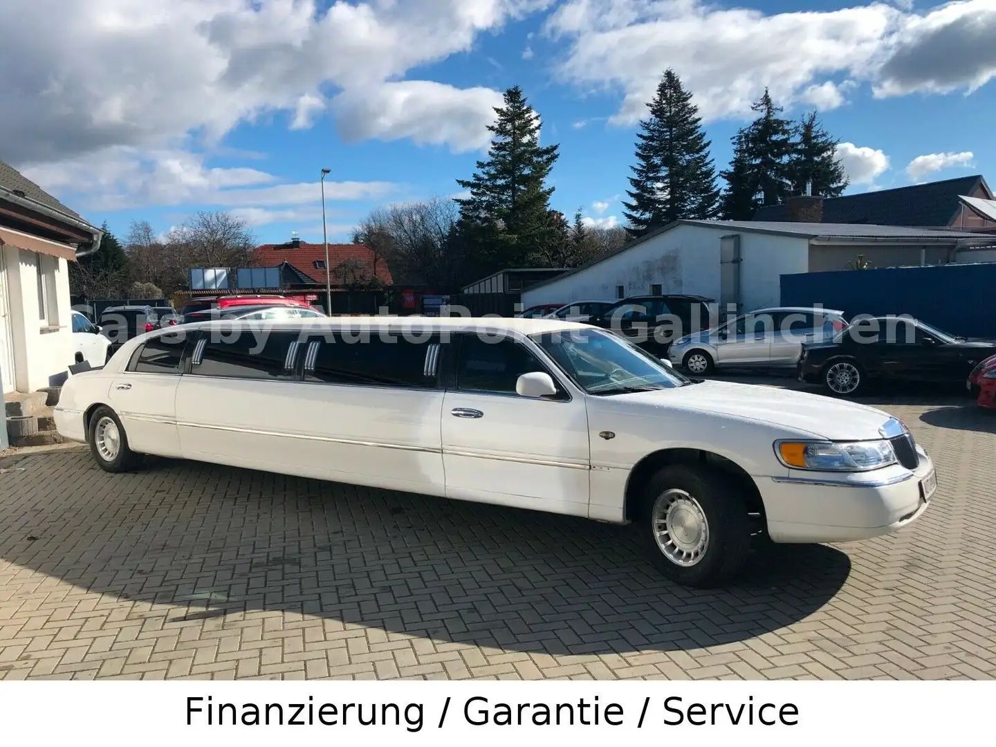 Lincoln Town Car TownCar 4.6V8 Stretchlimousine 120inch Extralang Fehér - 2
