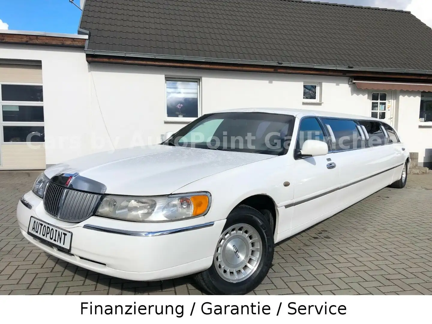 Lincoln Town Car TownCar 4.6V8 Stretchlimousine 120inch Extralang Fehér - 1