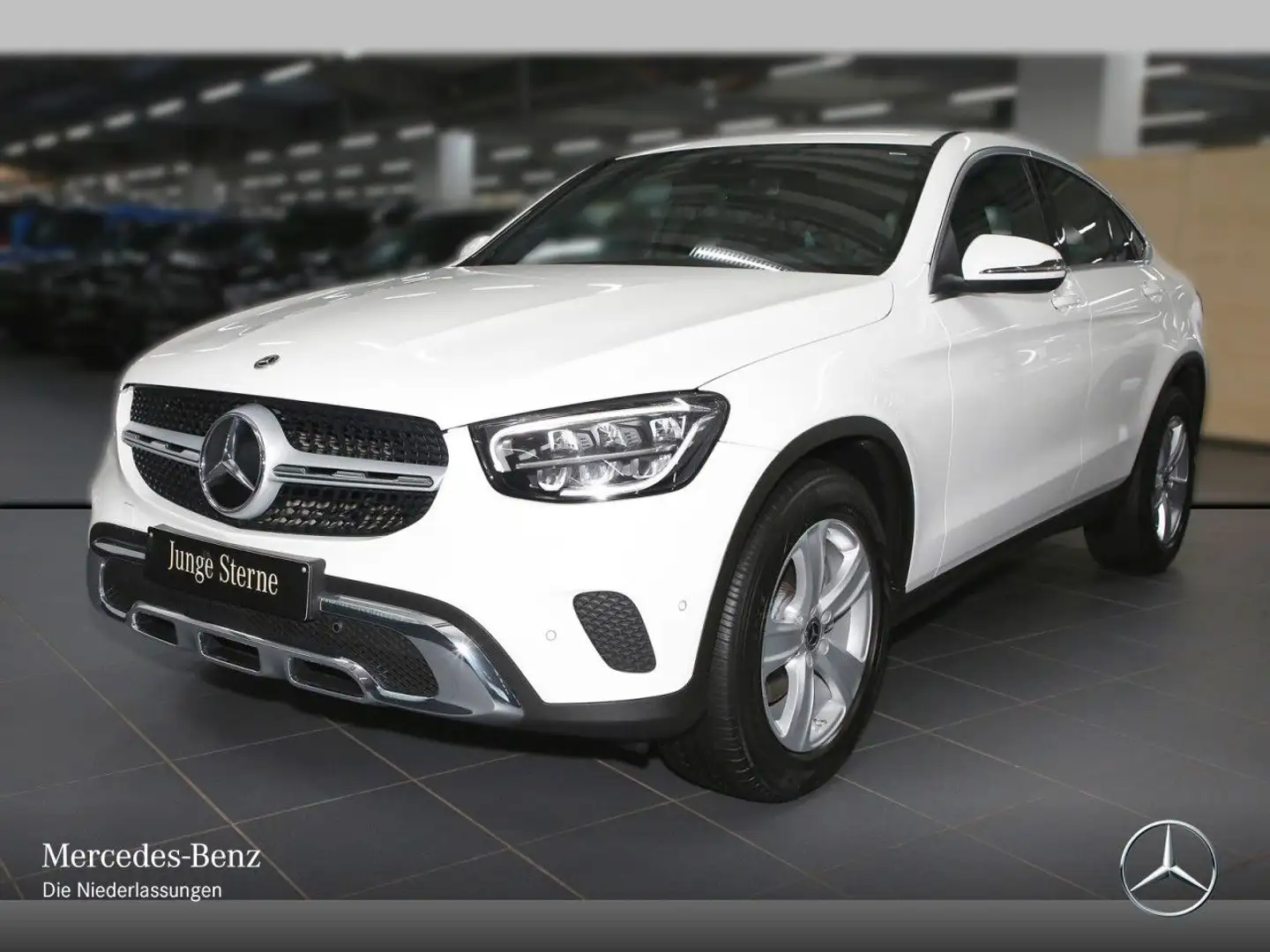 Mercedes-Benz GLC 220 d Coupé 4M LED+KAMERA+KEYLESS+9G Weiß - 2