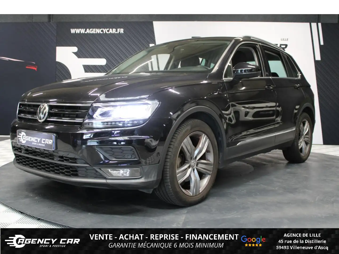 Volkswagen Tiguan Tiguan 2.0 TDI BlueMotion 150 BV DSG7 Sound Suivi complet Noir - 1