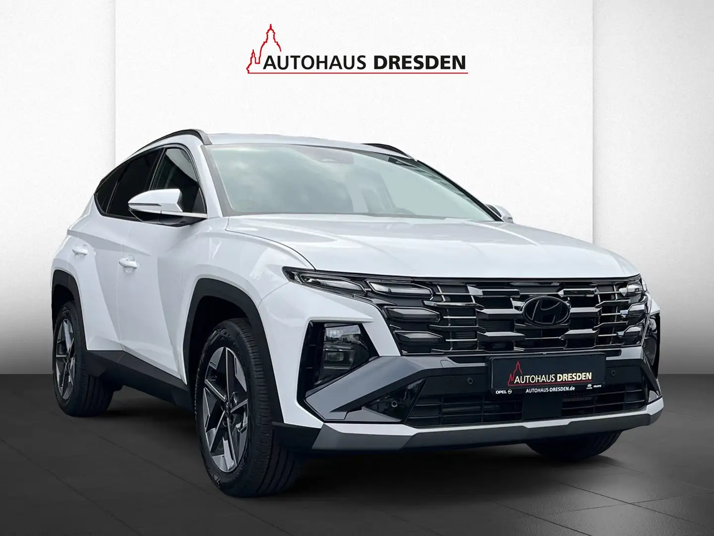 Hyundai TUCSON 1.6 T-GDI HEV *V-LED*NSCC*KAM*SHZ*NAVI* Weiß - 2