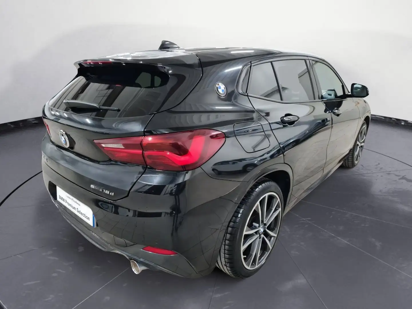 BMW X2 F39 Diesel sdrive18d Msport auto Nero - 2