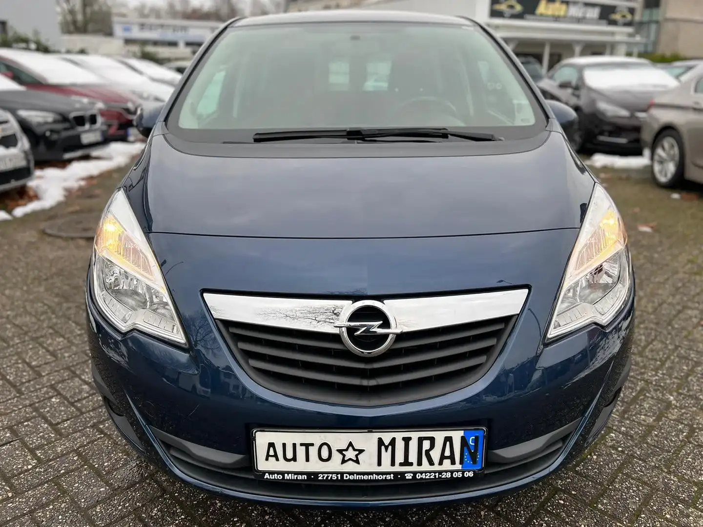 Opel Meriva 1.4 Design Edition(TÜVneu* Klima) Blau - 1
