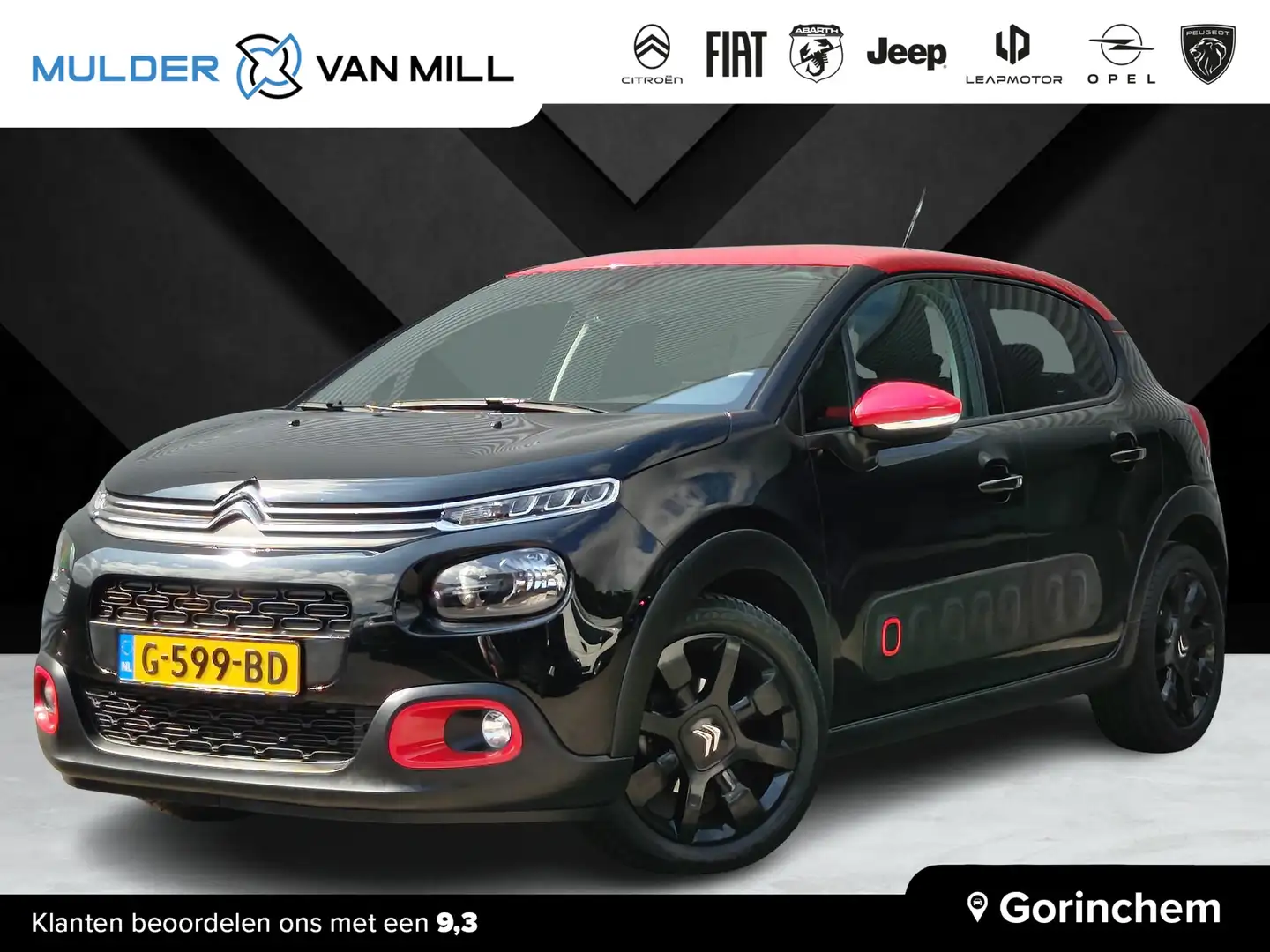 Citroen C3 Shine 1.2 Turbo 110pk EAT6 AUTOMAAT | NAVIGATIE | Nero - 1