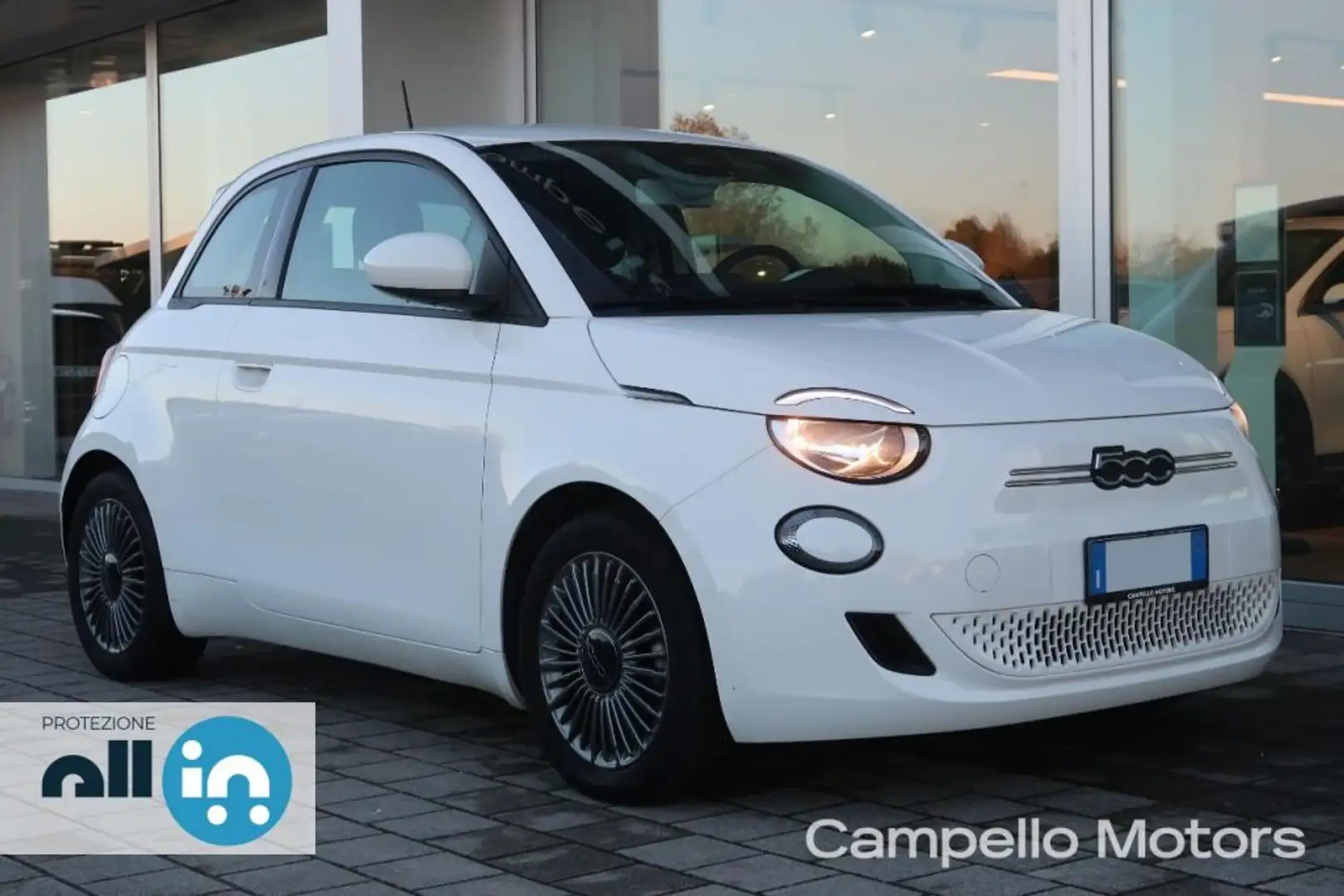 Fiat 500e Nuova 500 Icon Berlina Weiß - 1