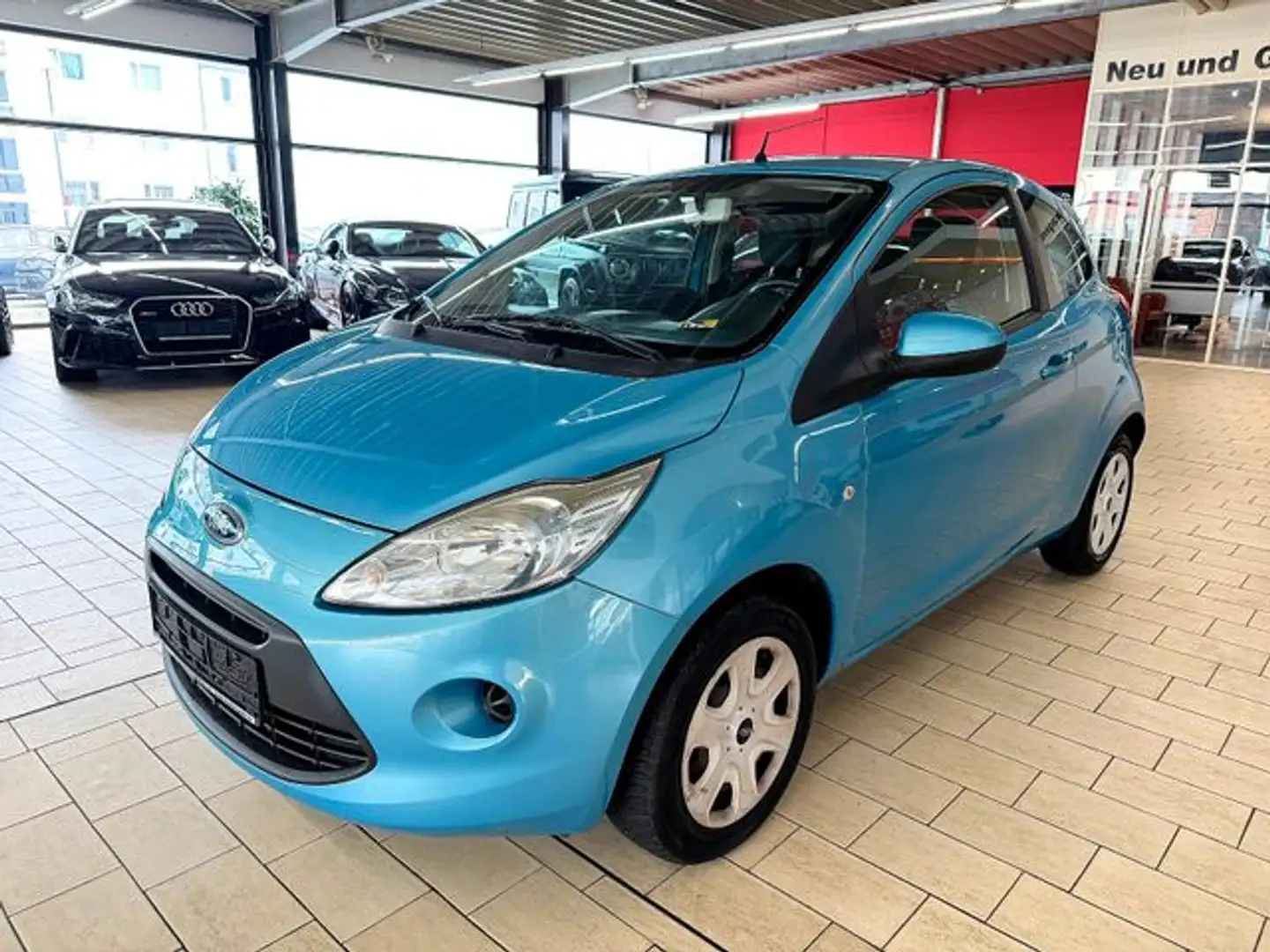 Ford Ka/Ka+ KA 1.3 TREND * KLIMA+E-FH+SERVO* Blau - 2