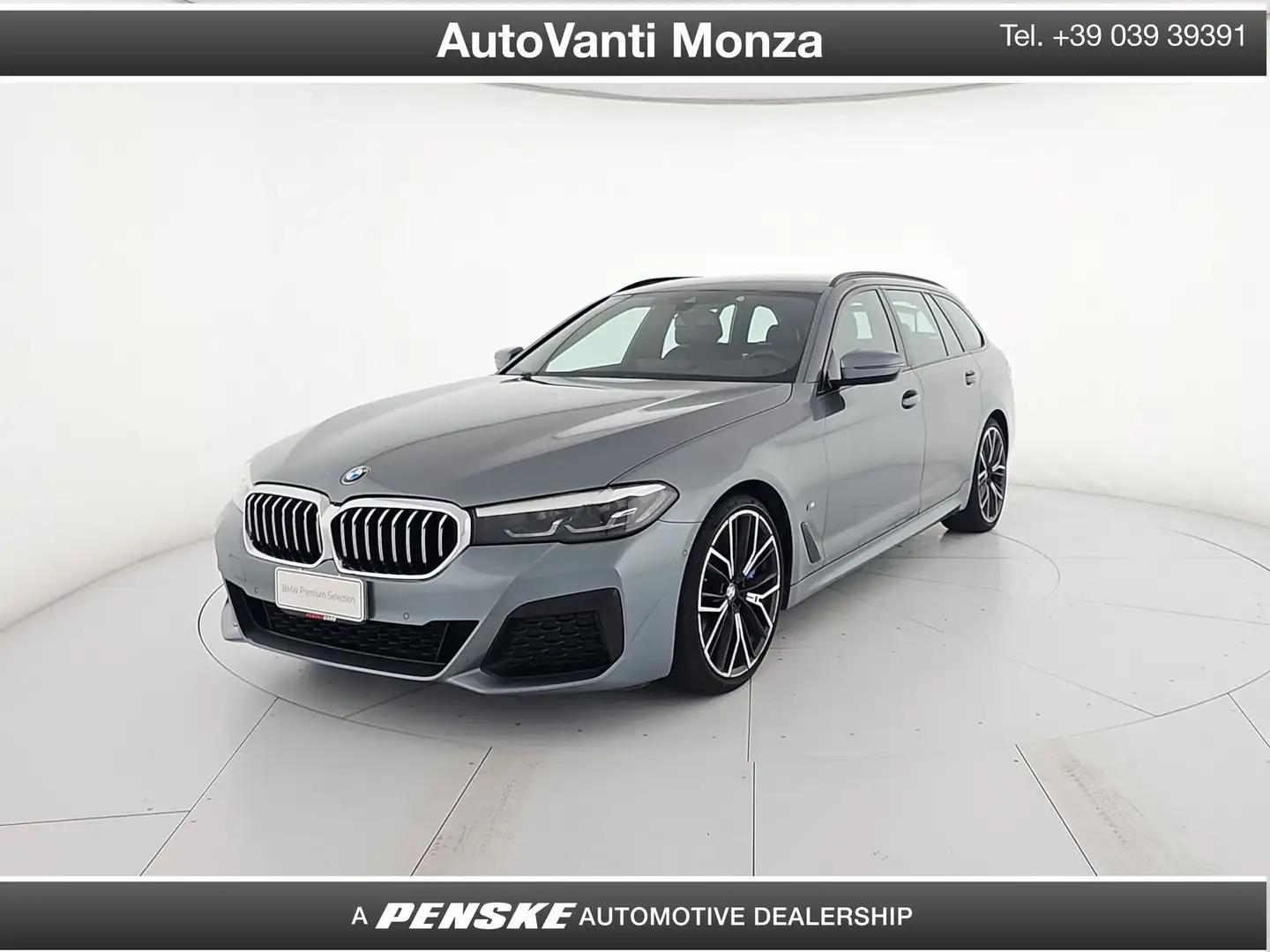 BMW 540 540d 48V xDrive Touring Msport Grigio - 1