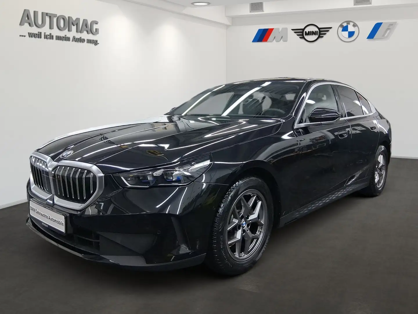 BMW 520 i Limousine Zwart - 1