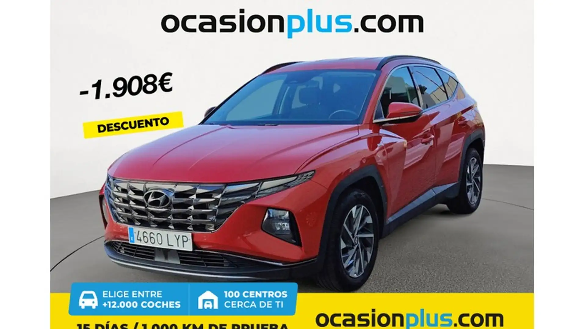 Hyundai TUCSON 1.6 TGDI 48V Tecno 2C 4x2 Rojo - 1