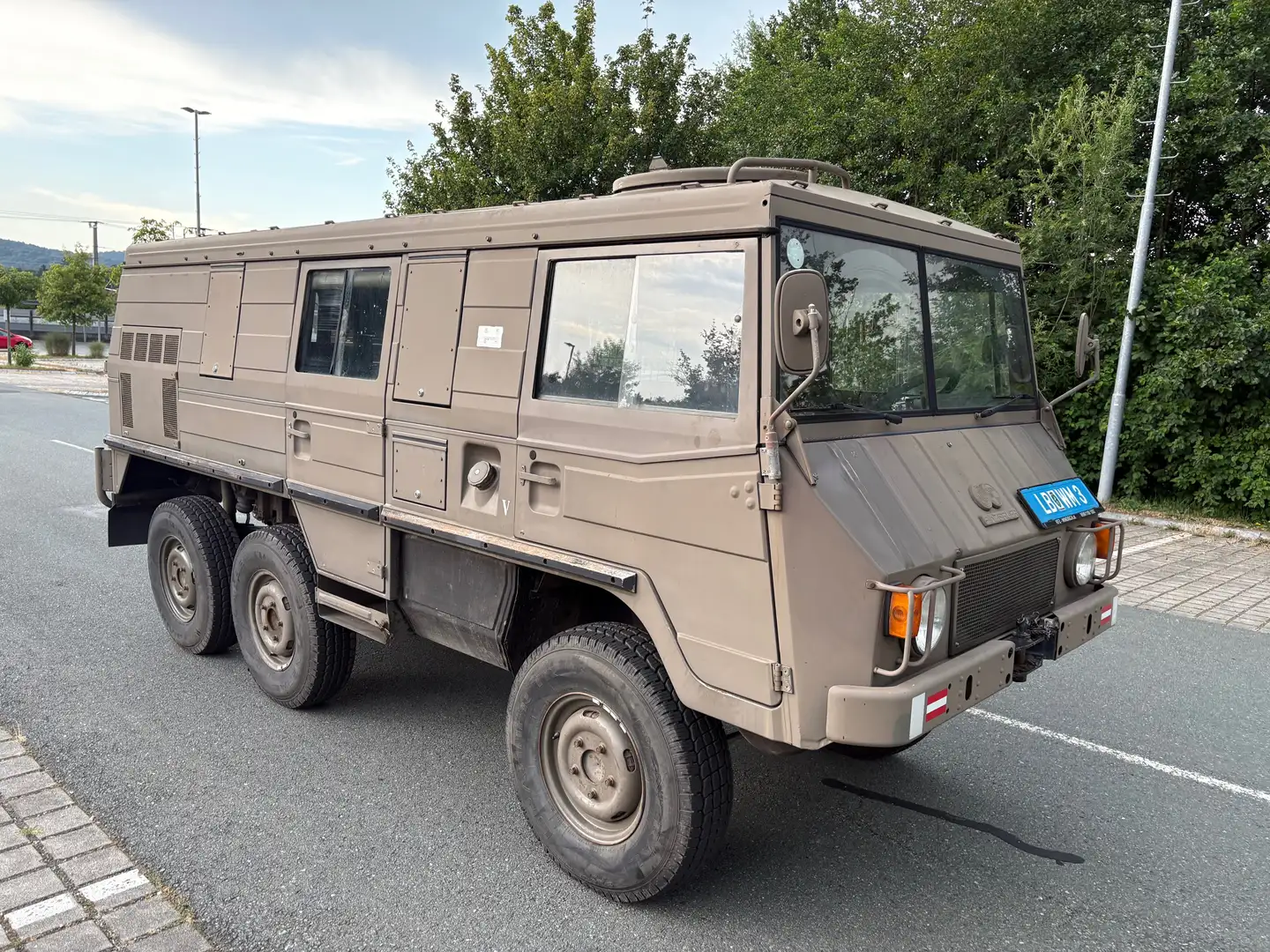 Puch Pinzgauer 712K ÖBH 3-Achser Kommando Grün - 1