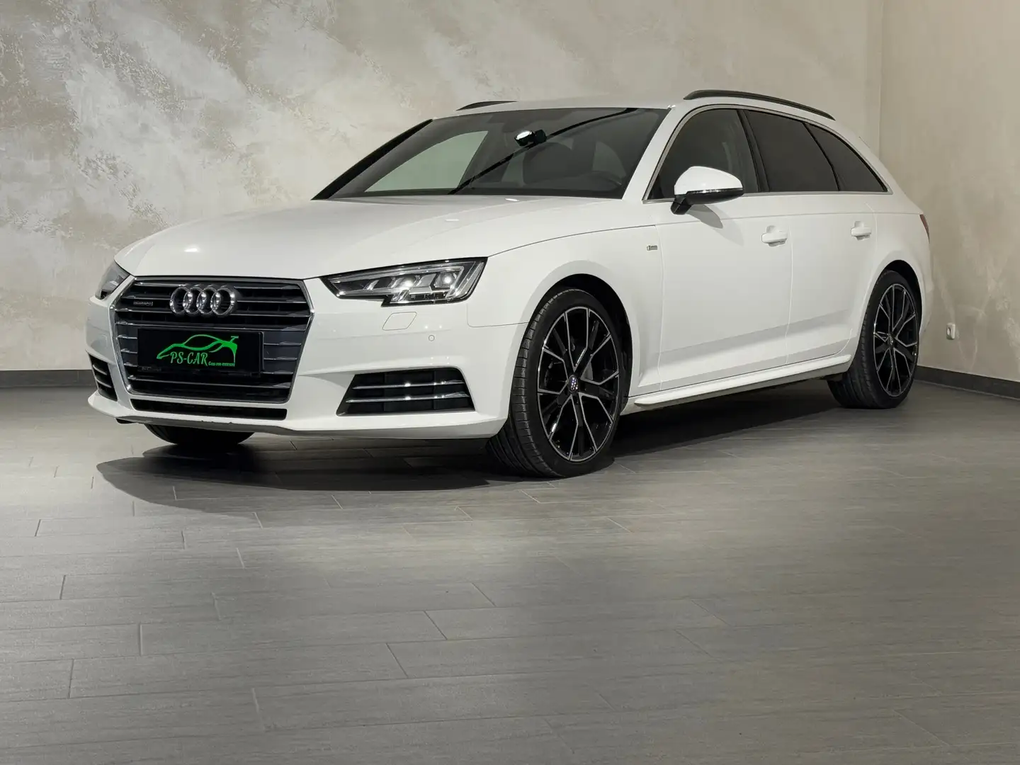 Audi A4 Quattro Sport**Sline**Matrix LED**Erstbesitz** Blanco - 1