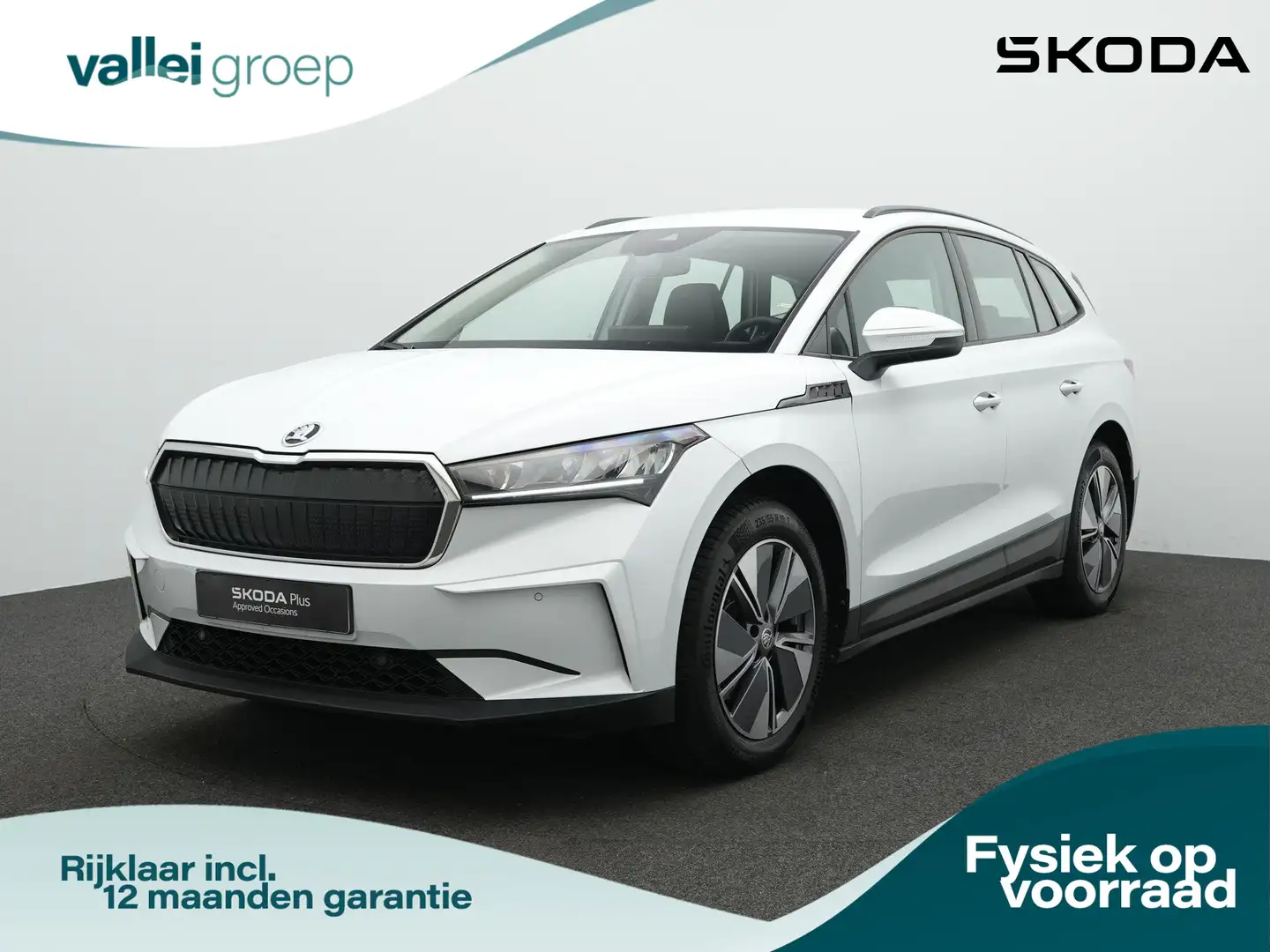 Skoda Enyaq 60 180 pk Selection | Achteruitrijcamera | Adaptiv Blanc - 1