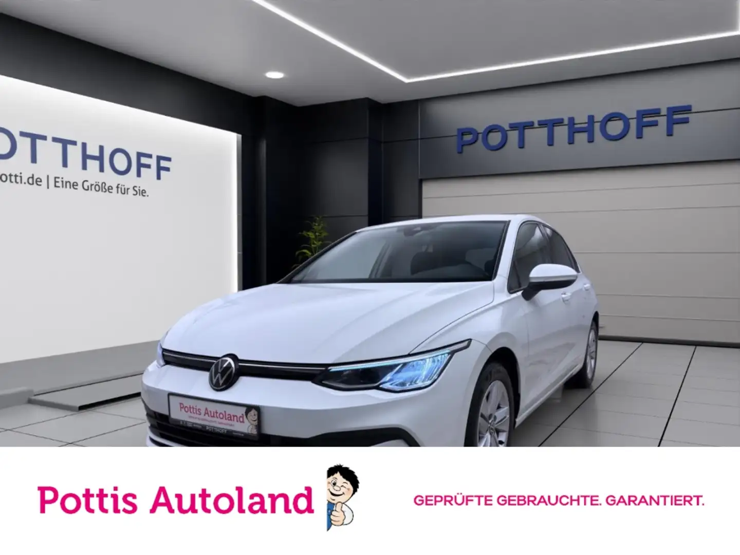 Volkswagen Golf 2.0 TDI DSG LIFE NAVI KAMERA PDC SITZHZG Weiß - 1