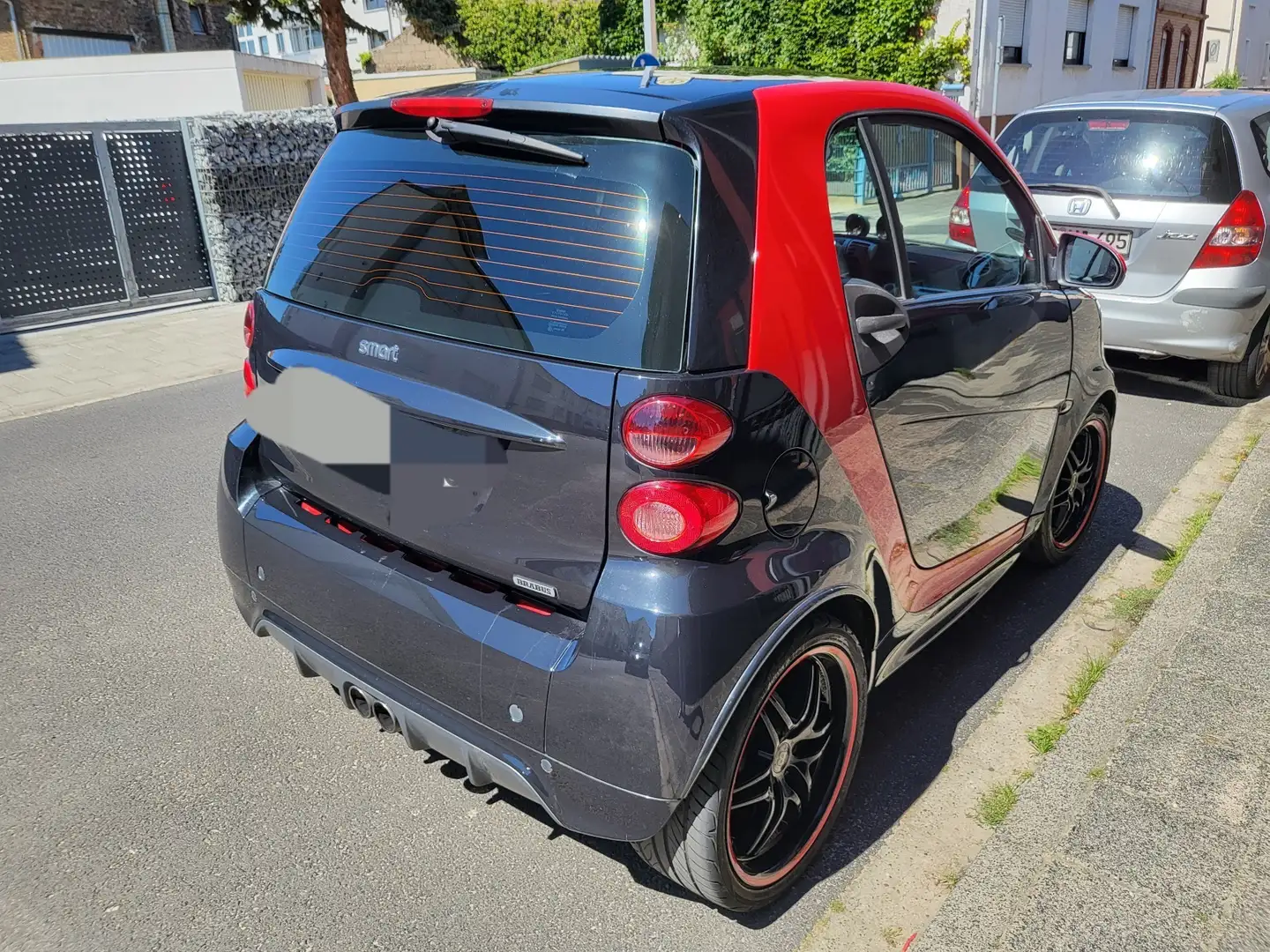 smart brabus fortwo coupe softouch Zwart - 2