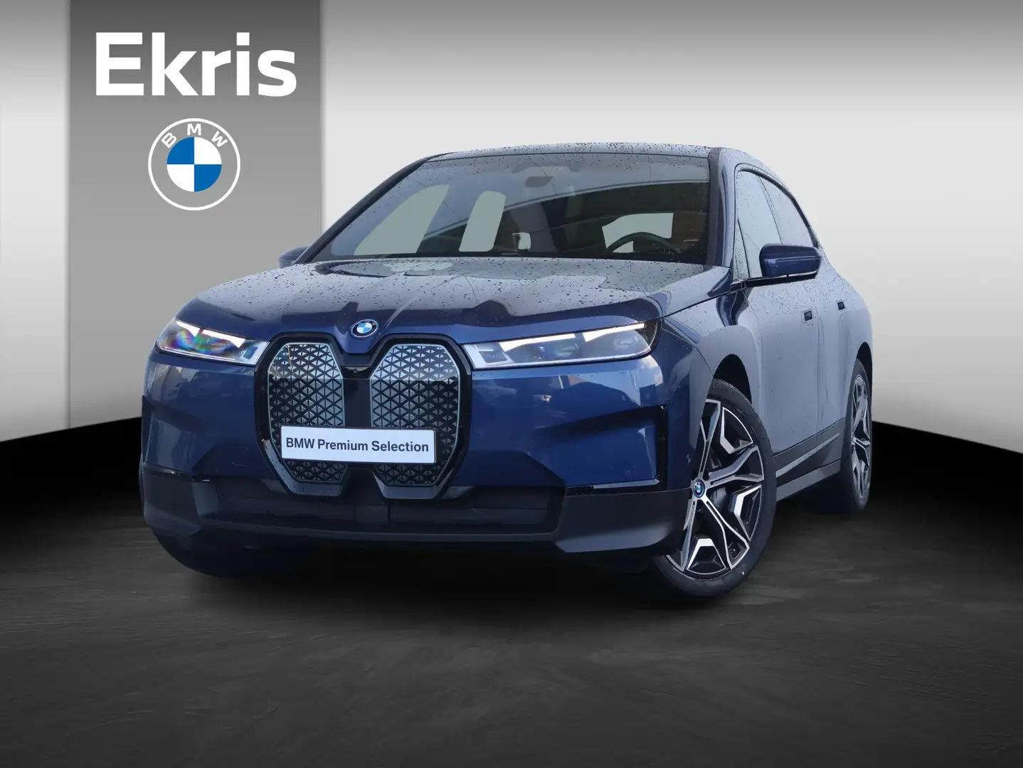 BMW iX xDrive50 High Executive 112 kWh / Harman Kardon / Blauw - 1