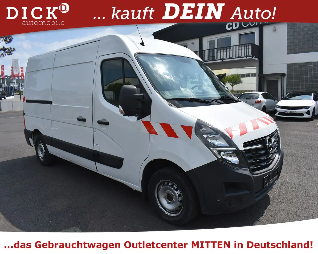 Opel Movano B L2H2 3,5t 3SIT+KLIMA+MFL+TEMPO+PDC+AHK Weiß - 1
